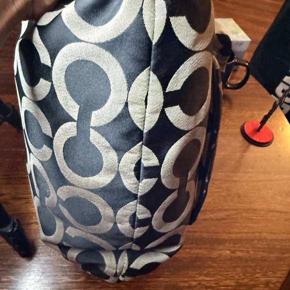 Coach Kristin Op Art Signature hobo - Picture 14 of 16
